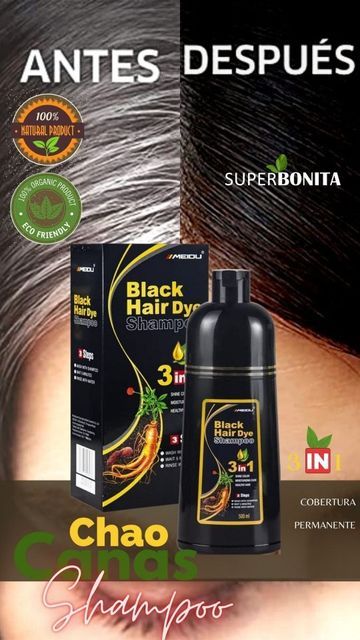 ❗ INNOVADOR SHAMPOO MATIZANTE DE COLOR PARA LAS CANAS ❗