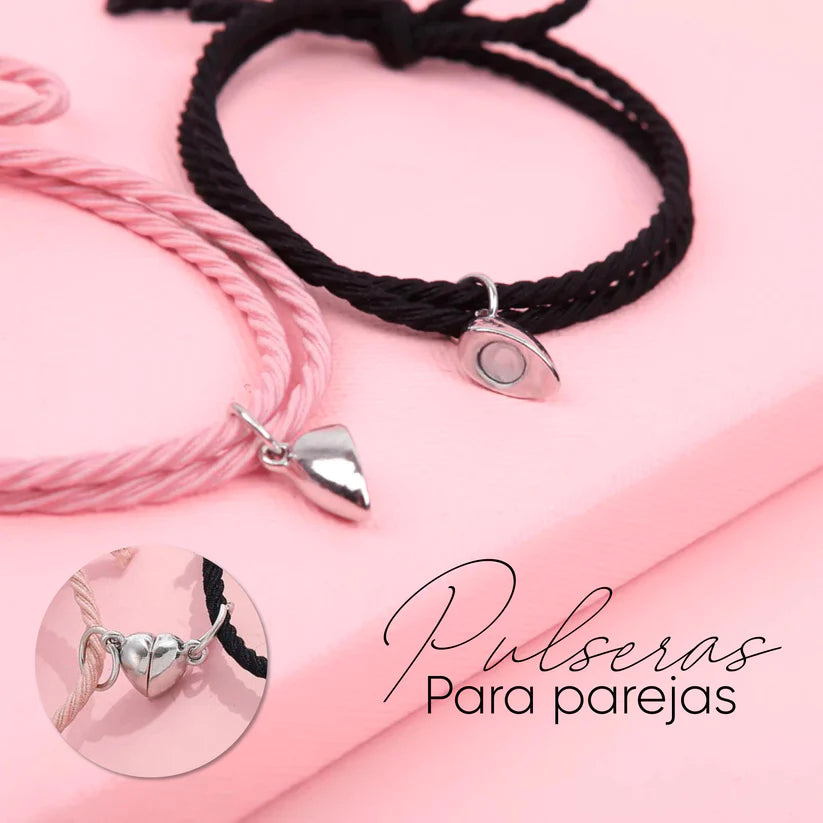 ❗EXCLUSIVA PULSERA MAGNETICA PARA PAREJAS❗